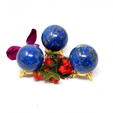 Lapiz Lazuli Spheres.
