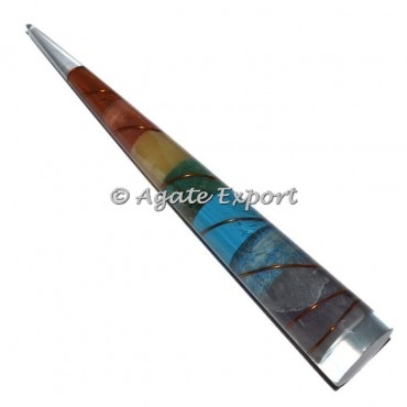 7 Chakra Layer Point Cone