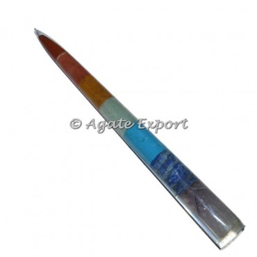 Seven Chakra Orgone Layer Wand