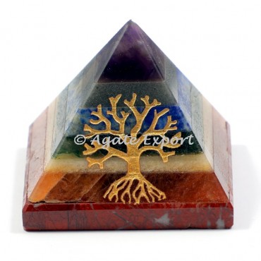 Chakra Bonded Tree of life Pyramid