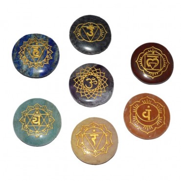 Sanskrit Yoga Chakra Balancing Set