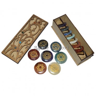 Wooden 7 Chakra Gift Box