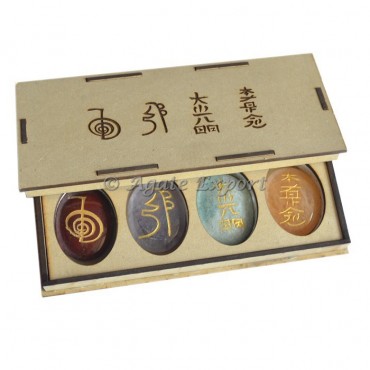 Reiki Stone With Reiki Gift Box