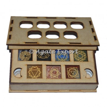 Seven Chakra Pyramids Gift Box