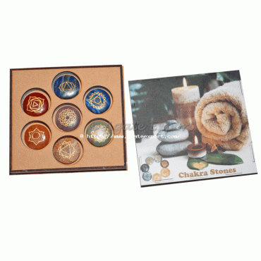 Yoga Seven Chakra Massage Set with Printed Box