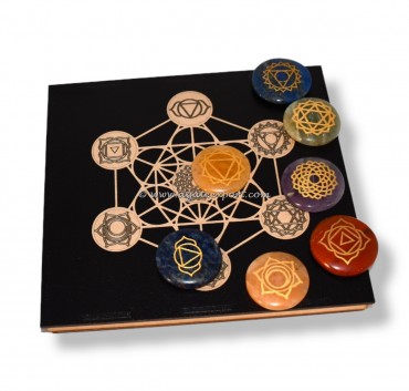 Chakra Stones With Metatron Box...