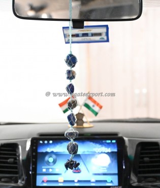 Lapis Lazuli Tumbled Stones for Car Hanging and Door Hanging
