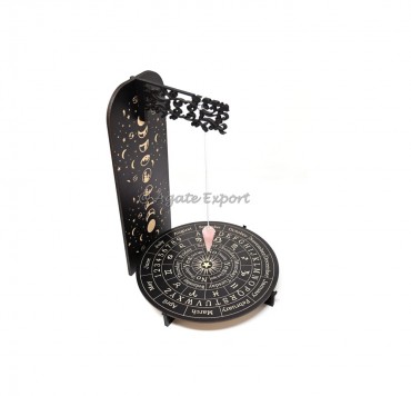 Moon phase Divination Board With Pendulum Holder