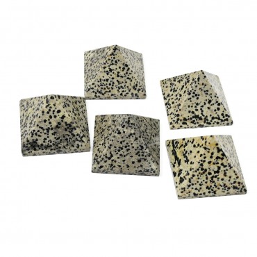 Dalmatian Jasper Pyramid