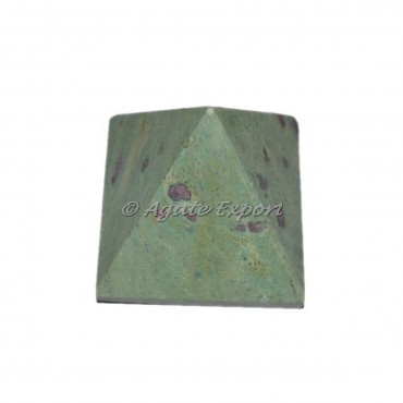 Ruby Fuchsite Pyramid