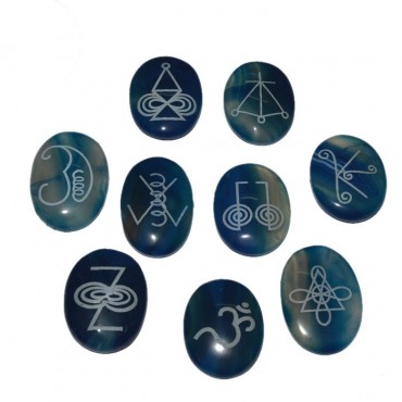 Blue Onyx Usai Reiki Set